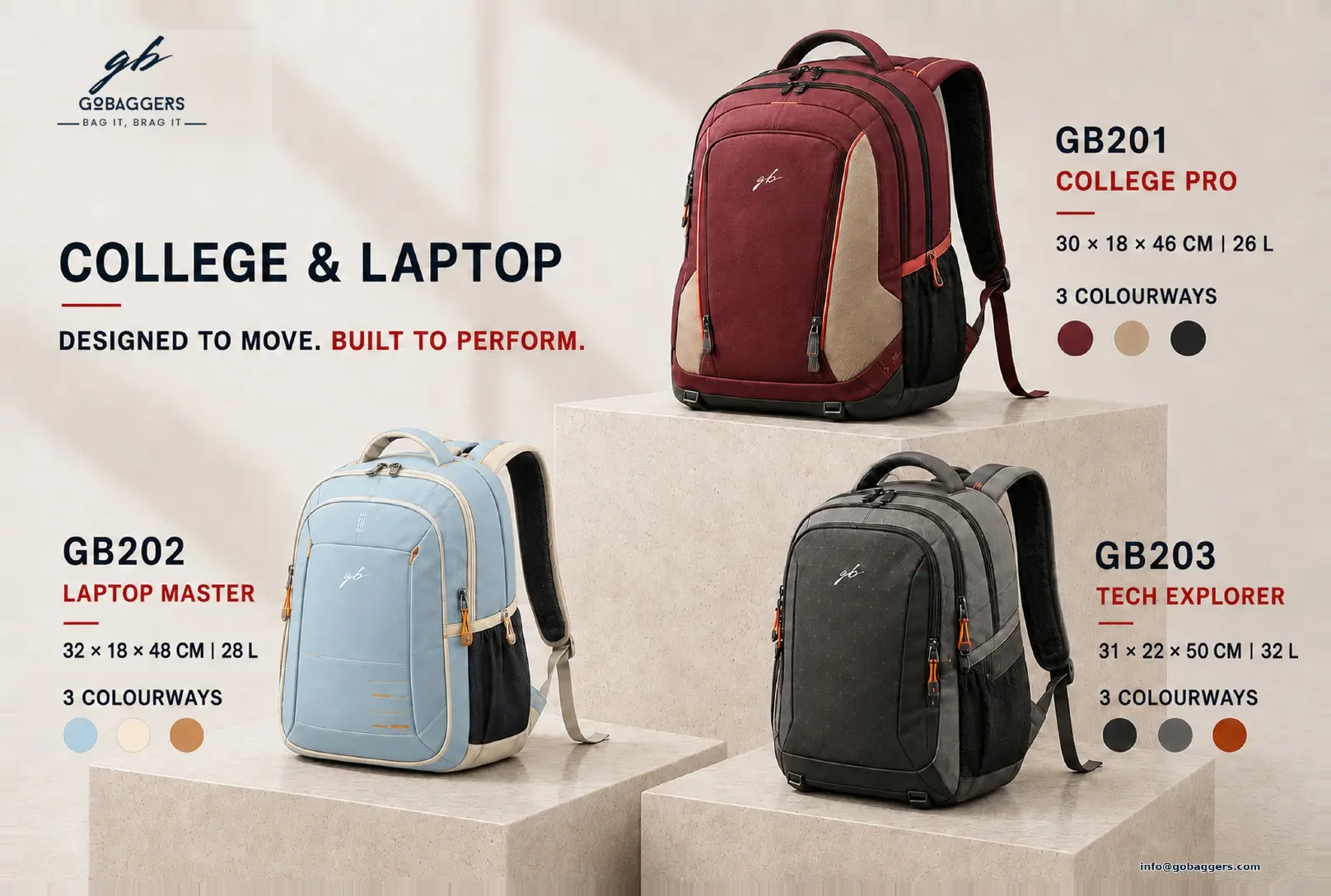 College & Laptop catalogue page